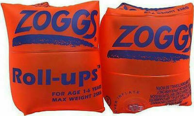 Zoggs Float Bands Swimming Armbands 3-6 Years Orange