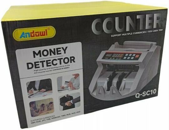 Andowl Money Counter with Speed 1000 Banknotes per Minute Q-SC10