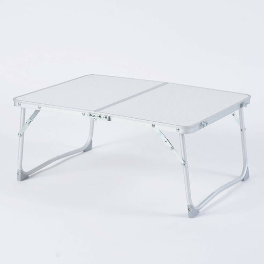 Hupa Table Aluminum for Camping Foldable in Case 59x41x25.5cm White