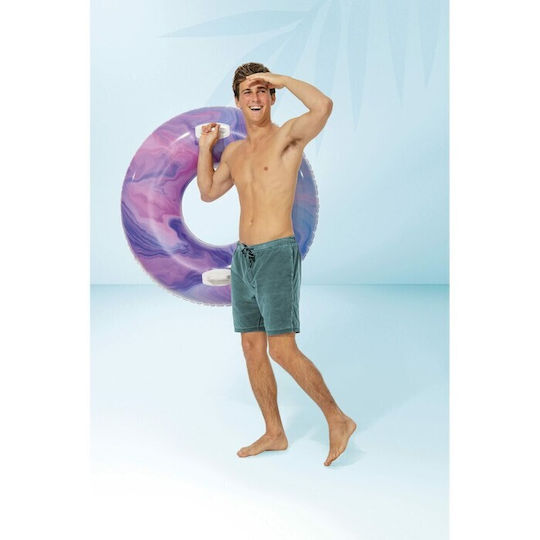 Intex Inel de Înot pentru Copii Waves of Nature cu Mânere și Diametru 114cm. de la 9 Ani (Diverse modele/culori)