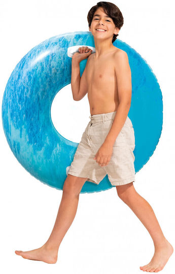 Intex Inel de Înot pentru Copii Waves of Nature cu Mânere și Diametru 114cm. de la 9 Ani (Diverse modele/culori)