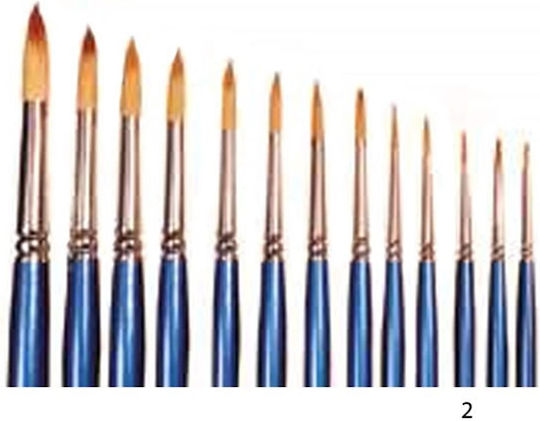 Art & Hobby 2600R Πινέλο Ζωγραφικής Στρογγυλό No2