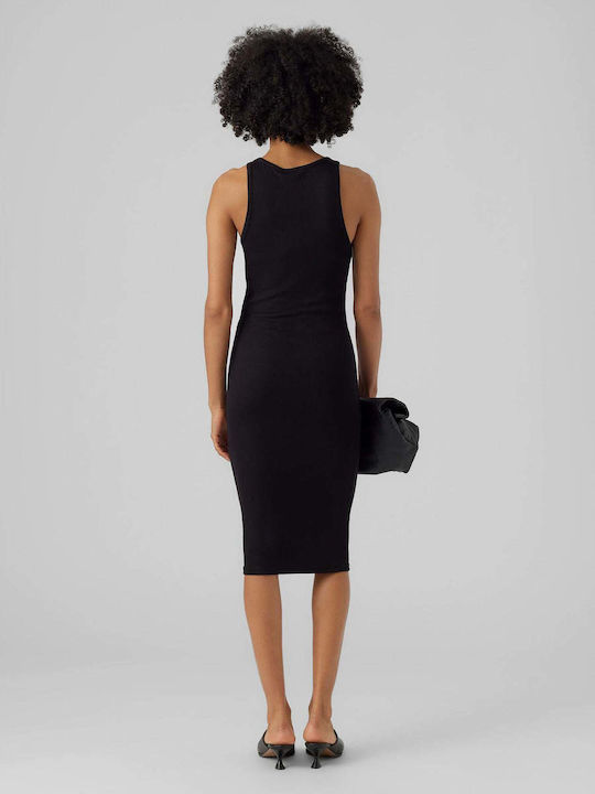 Vero Moda Summer Midi Dress Black