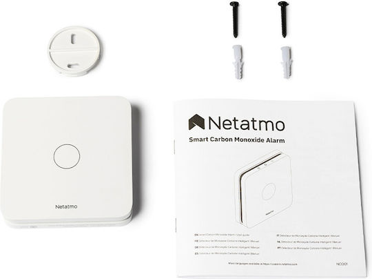 Netatmo Αυτόνομος Ανιχνευτής Mονοξειδίου του Άνθρακα CO Wi-Fi