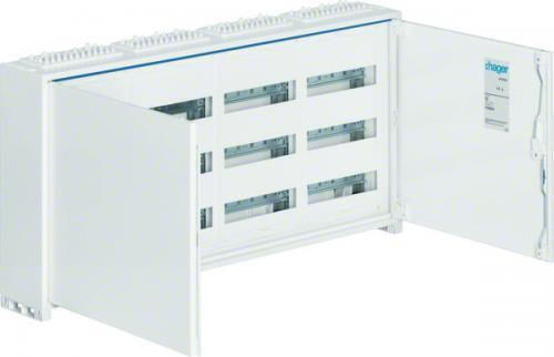 Hager Tablou electric Etaj, Etanș, 3 Rânduri, 48 Elemente L1050xA500xP161mm