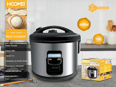 Rice Cooker 400W with Capacity 1lt