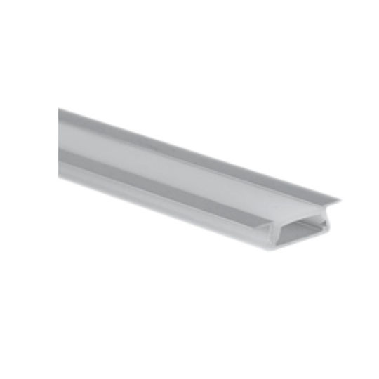 Adeleq Walled Aluminum Profile for LED Strip 100x2.2x0.6cm