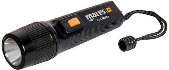 Mares Eos Alpha Φακός Κατάδυσης Επαναφορτιζόμενος LED με Φωτεινότητα 265lm για Βάθος έως 100m