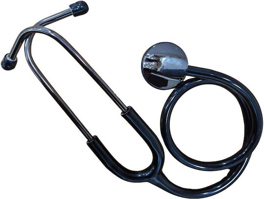 Contec SC12 Black Smoke Finish Cardiology Single Head Stethoscope Black