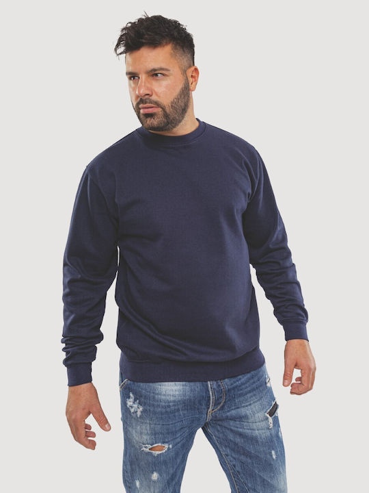 Axon Hiver Long Sleeve Work Sweatshirt Blue