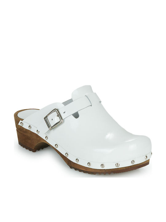 Sanita Krisla Women's Clogs White