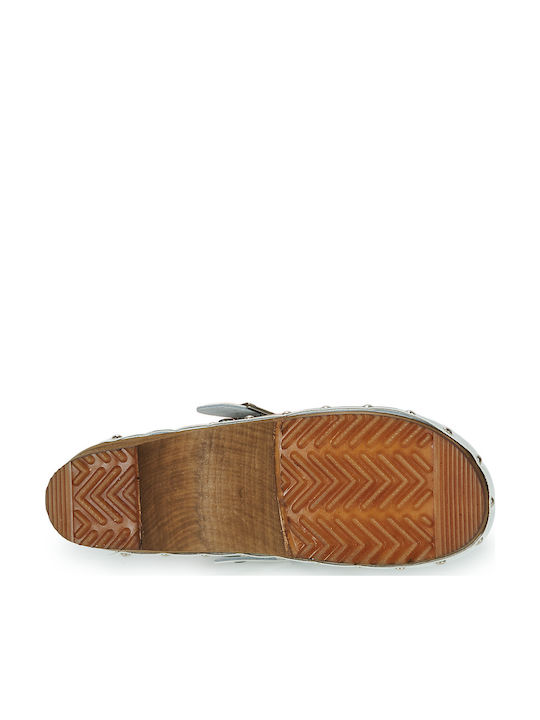 Sanita Krisla Damen Clogs Weiß