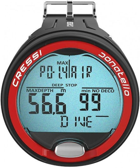 CressiSub Diving Watch Donatello Black/Red