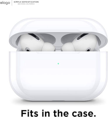 Elago Θήκη Σιλικόνης σε Λευκό χρώμα για Apple AirPods Pro 2