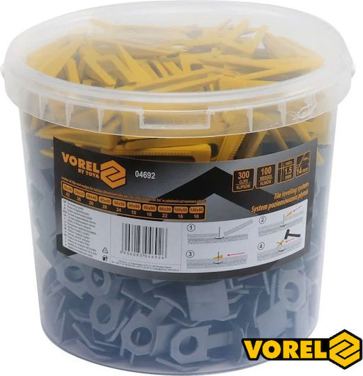 Vorel Wedge 100pcs