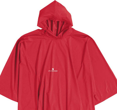 Ferrino Poncho Hunting Rainwear Red