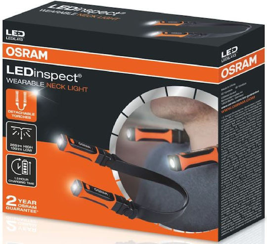 Osram Φακός Συνεργείου Μπαταρίας LED IP54 με Φωτεινότητα έως 265lm