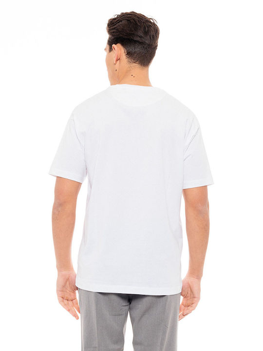 Biston Men's Short Sleeve T-shirt White