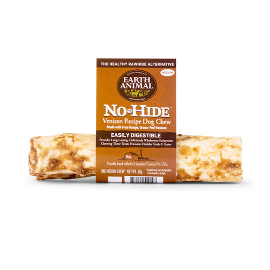 Earth Animal No-Hide Кокал за Кучета с Вкус на Пилешко Medium 60гр
