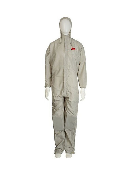 3M Work Coveralls Full Body Gray Multipurpose