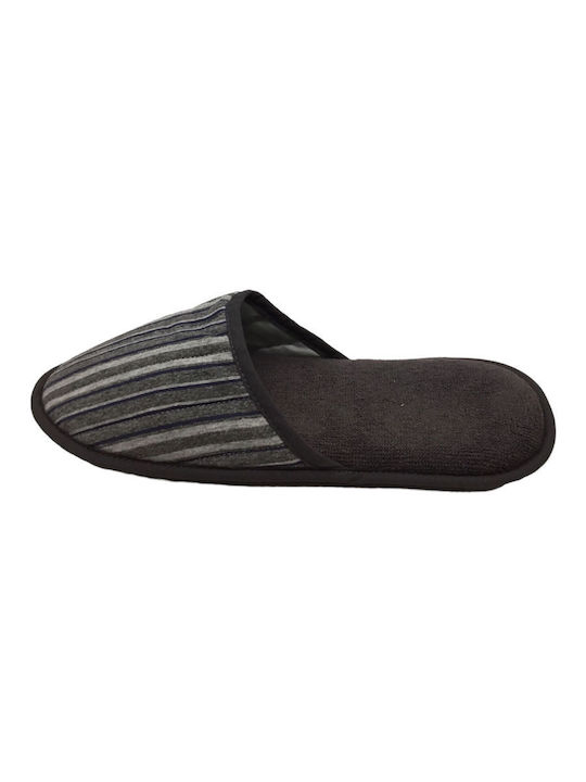 Papuci de casă unisex din bumbac Amaryllis 2211-Grey