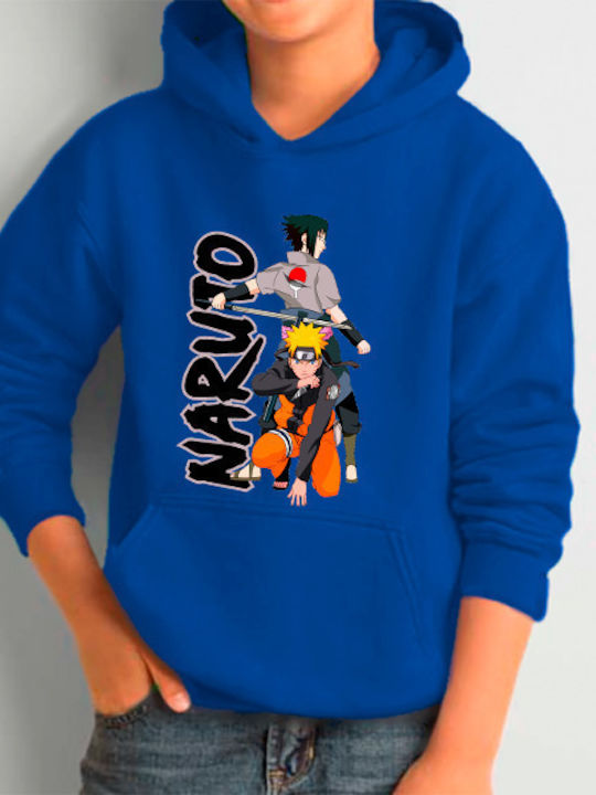 Naruto Anime Kapuzensweatshirt mit Kapuze Schwarz Kinder