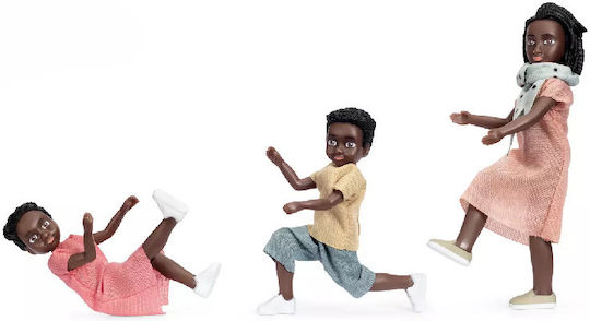 Lundby Billie Σετ Πλαστικές Κούκλες για Κουκλόσπιτο
