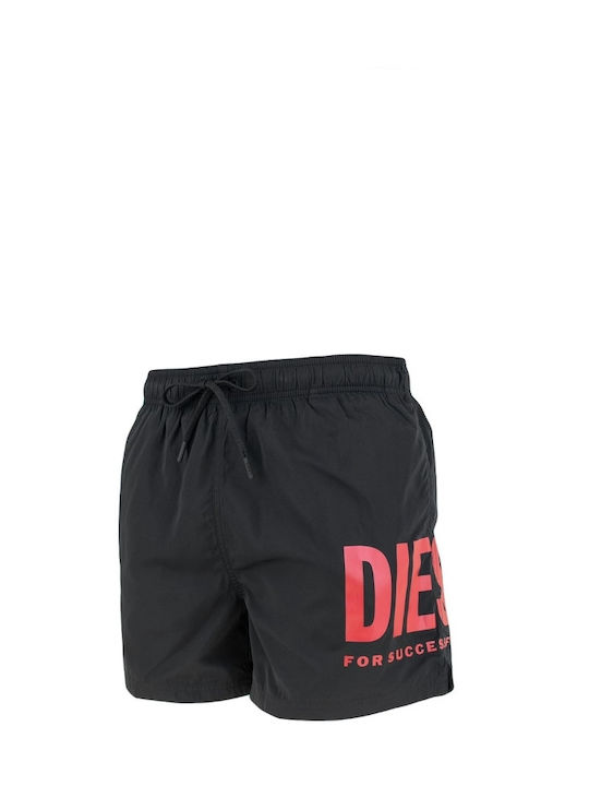 Diesel Herren Badebekleidung Shorts Schwarz