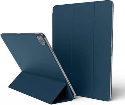 Elago Magnetic Folio Klappdeckel Synthetisches Leder Blau (iPad Pro 2020 12,9 Zoll / iPad Pro 2021 12,9 Zoll) EPADP129-5-MFLO-BL