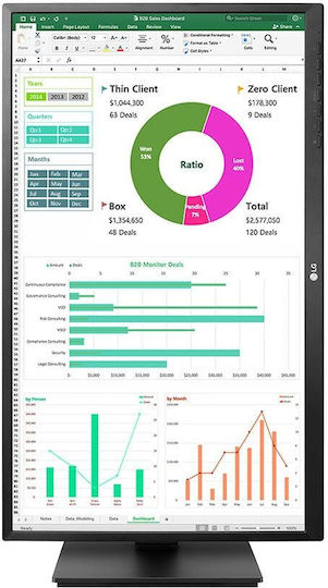LG 27BN55UP-B IPS HDR Monitor 27" FHD 1920x1080 with Response Time 5ms GTG