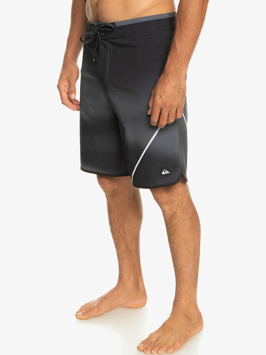 Surfsilk New Wave Men's Swimwear Shorts Black with Patterns