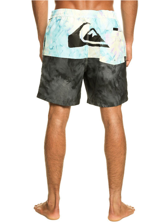 Quiksilver Logo Volley Men's Swimwear Shorts Multicolour with Patterns