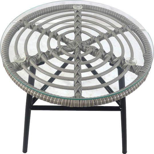 Auxiliary Arellius Free Standing 45x45x46cm Gray