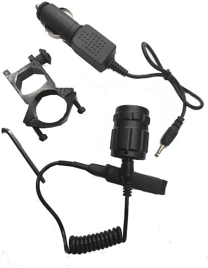 Flashlight LED IP65 with Maximum Brightness 2000lm Zoom Stile Power