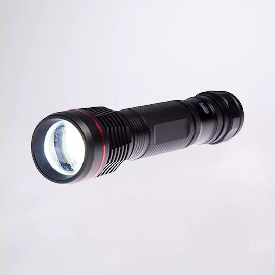 Portwest Lanternă cu Bliț LED Reîncărcabilă cu Luminozitate Maximă 600 Lumen