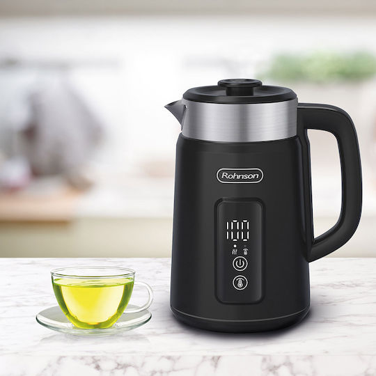 Rohnson Βραστήρας 1.5lt 2200W Μαύρος
