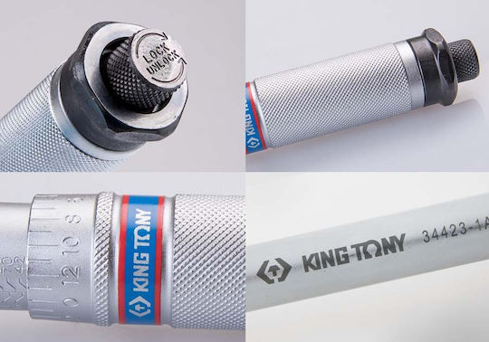 King Tony Torque Wrench 3/8" 20-110 Nm 37cm
