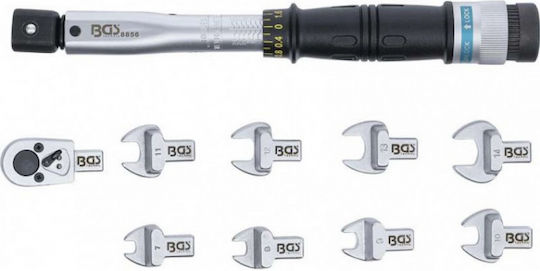 BGS Technic Δυναμόκλειδο Καρέ 1/4" Ροπής 6-30 Nm