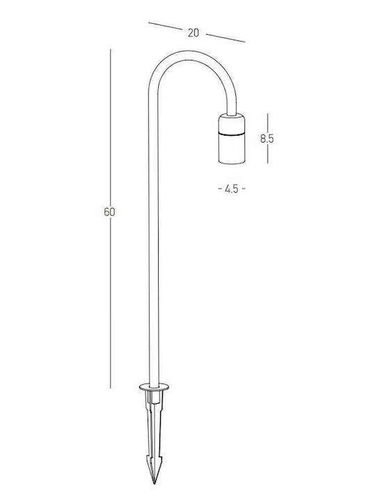Zambelis Lights Водоустойчиво LED осветително тяло E279