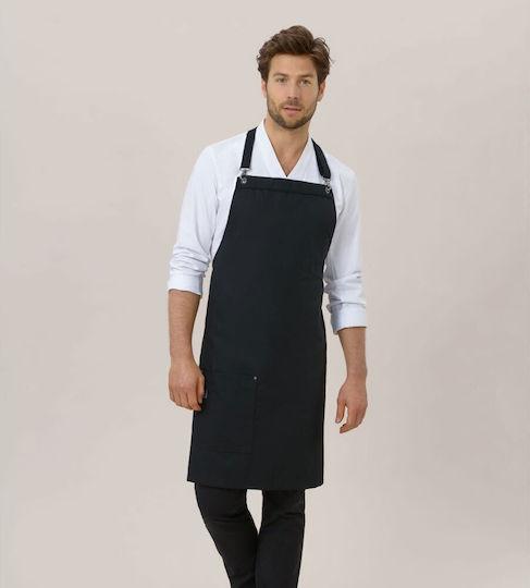 Le Nouveau Chef Apron Full Body Davos Black