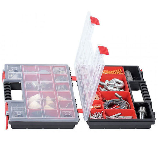 Kistenberg Black Tool Compartment Organiser 34.4x24.9x10cm