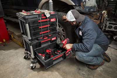 Milwaukee Packout Tool Compartment Organiser 5 Slot Black