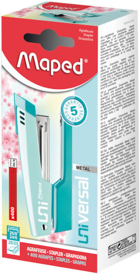 Maped Essentials Pastel Metal Half Strip Agrafatoare De Mână Multicoloră