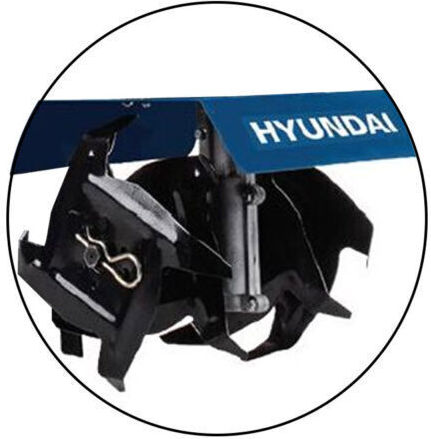 Hyundai 2H Two-stroke Cultivator Gasoline 2.2hp/52cc with Manual start