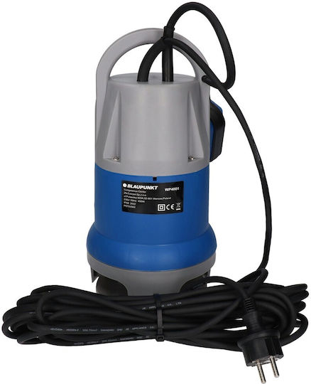 Blaupunkt Μονοφασική Αντλία Ακαθάρτων / Λυμάτων 0.53hp με Φλοτέρ WP4001
