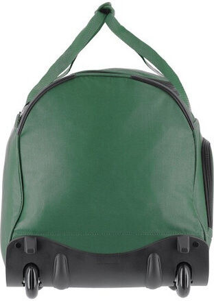 Travelite Basics Reisetasche 89Es Grün mit Rädern Stoff L71xB36xH31cm