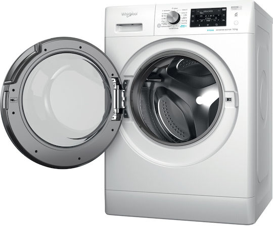 Whirlpool Washing Machine 10kg with Steam Technology 1400 Rounds FreshCare+ FFD 10469 BCV EE