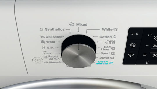 Whirlpool Washing Machine 10kg with Steam Technology 1400 Rounds FreshCare+ FFD 10469 BCV EE