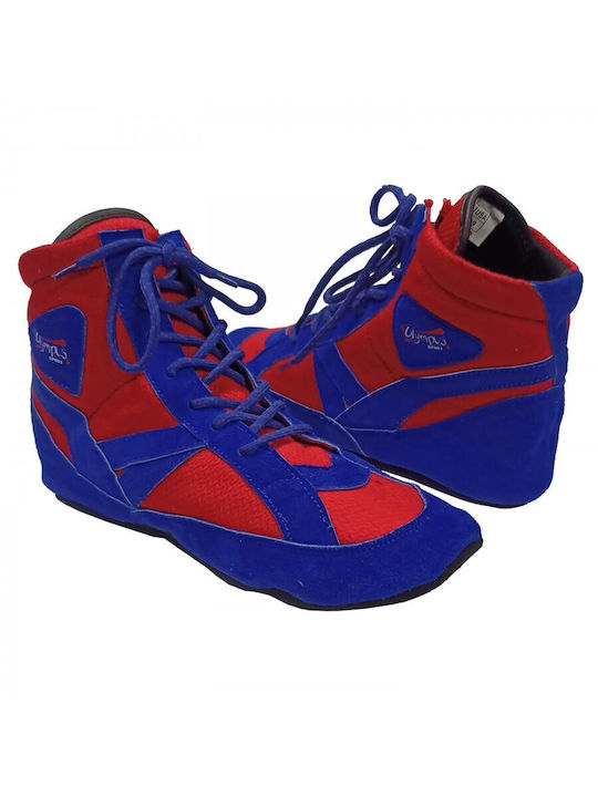 Olympus Sport Sambo Grip Παπούτσια Πυγμαχίας Κόκκινα