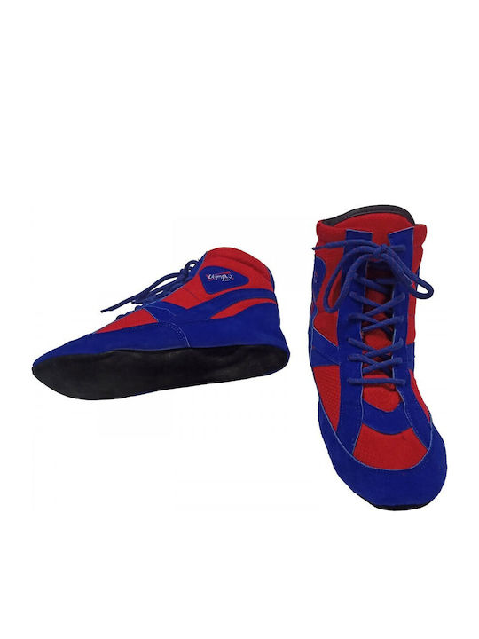 Olympus Sport Sambo Grip Παπούτσια Πυγμαχίας Κόκκινα